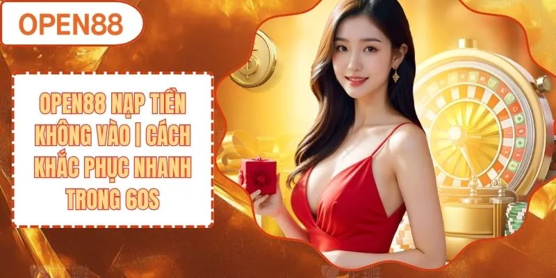 OPEN88 Nạp Tiền Không Vào | Cách Khắc Phục Nhanh Trong 60S