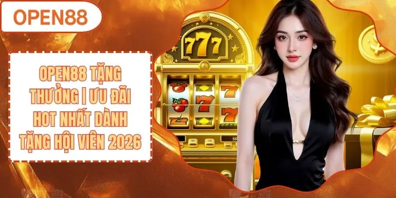 OPEN88 Tặng Thưởng | Ưu Đãi Hot Nhất Dành Tặng Hội Viên 2026
