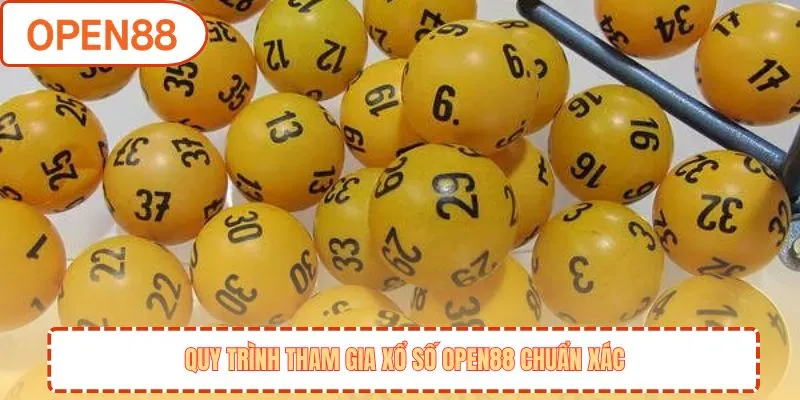 Quy trình tham gia xổ số OPEN88 chuẩn xác
